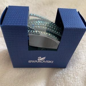 Swarovski Slake crystal wrap bracelet.